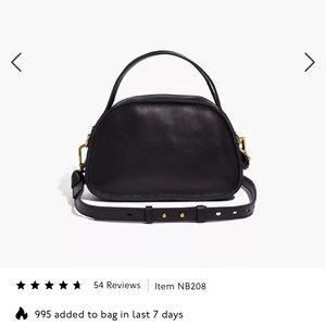 Madewell Sydney zip-top crossbody bag